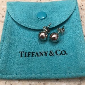 Tiffany & Co ball earrings